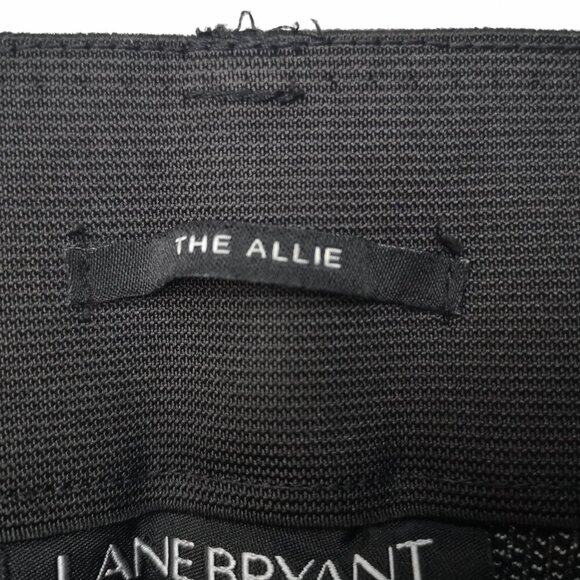 Lane Bryant Ladies Size 18L Black & Grey Blend "The Allie" Dress Pants - Picture 4 of 13